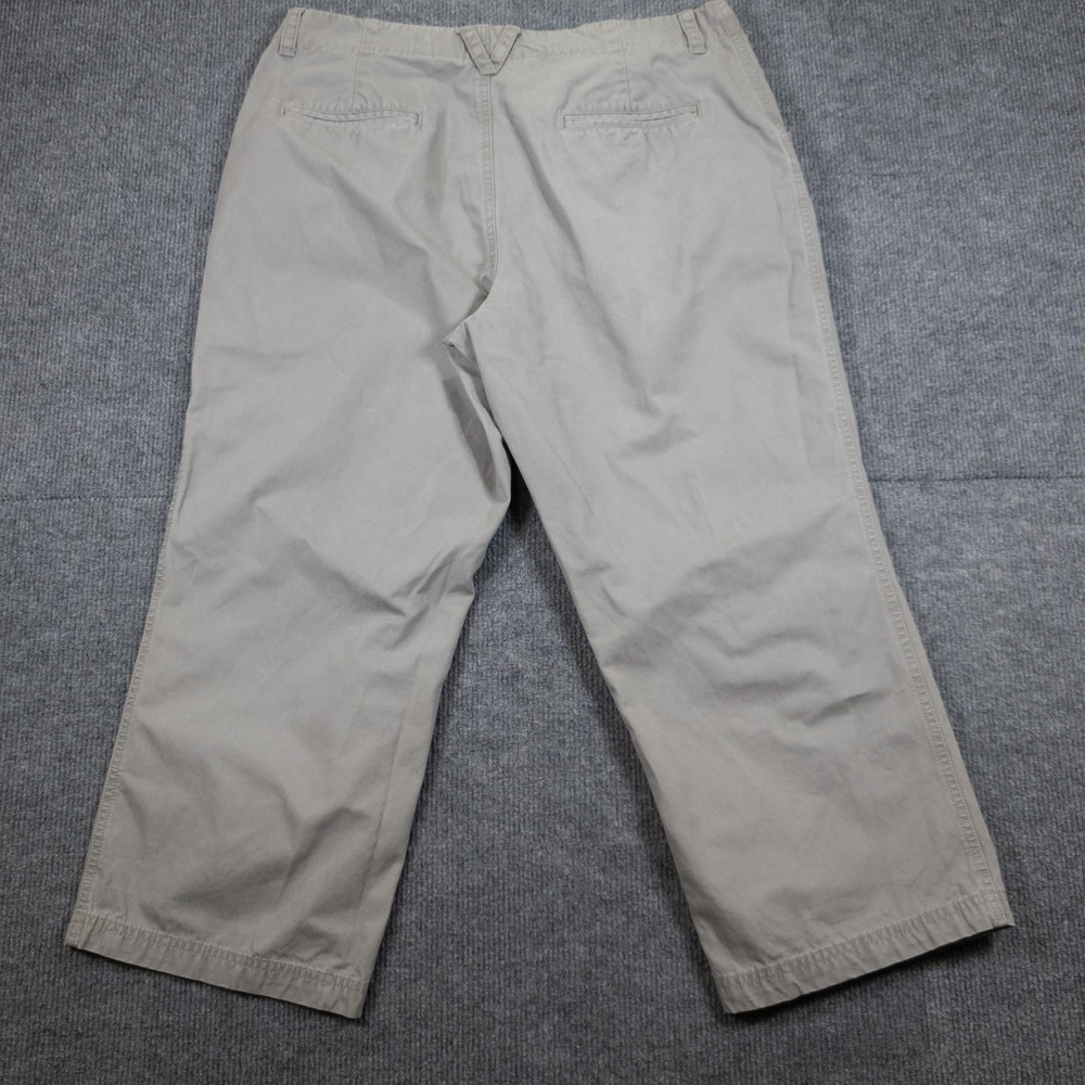 Columbia Outdoor Womens 14 Beige Khaki Utility Cargo Capri Pants Cropped 23 In - Picture 16 of 16